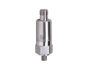 تصویر سنسور ارتعاش VTV122 برند ifm مناسب برای پایش وضعیت تجهیزات دوار صنعتی با خروجی 4 تا 20 میلی‌آمپر و طراحی مقاوم ضدآب و ضدضربه