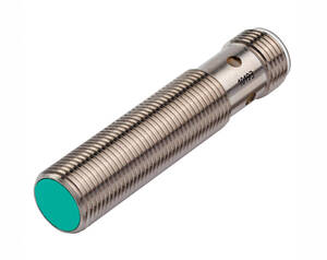 سنسور القایی NCB4-12GM40-N0-V1 Pepperl+Fuchs با بدنه استیل ضدزنگ و کانکتور M12، مناسب اتوماسیون صنعتی و محیط‌های سخت