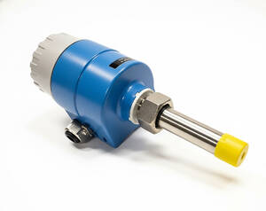 نمای نزدیک از فلومتر Magphant DTI200 اندرس‌هاوزر با خروجی 4-20 میلی‌آمپر و استاندارد حفاظتی IP66