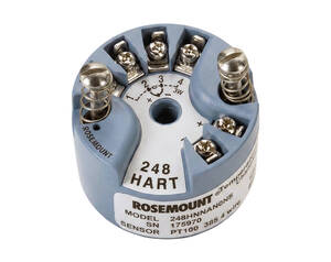 ترانسمیتر دمای HEAD MOUNT Rosemount 248 با بدنه مقاوم و گزینه نصب DIN و سر جهانی، مناسب محیطهای فرآیندی و سیستمهای ابزار ایمنی