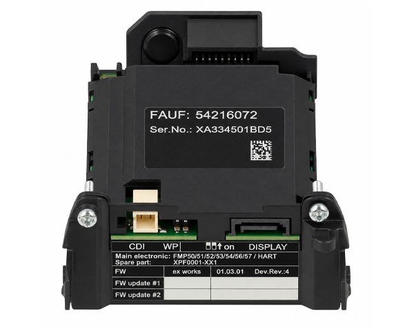 XPF0001-X1-ENDRESS — DERAAK ماژول الکترونیک اصلی Endress+Hauser XPF0001-X1 مناسب سطحسنجهای Levelflex FMP5x با پشتیبانی از HART 7 و خروجی 4-20mA.
