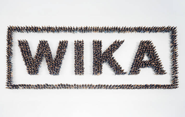 لوگو و برند ویکا (WIKA) پیشرو جهانی در فناوری اندازه‌گیری فشار و دما