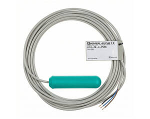 تصویر سوئیچ شناور LFL2-CK-U-PUR5-EMS از برند Pepperl+Fuchs با طراحی مقاوم در برابر نفوذ و مکانیزم توپک متحرک برای اندازه‌گیری سطح مایعات در مخازن صنعتی