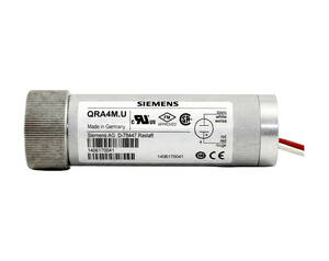 سنسور شعله فوق‌حساس زیمنس QRA4M.U مناسب برای مشعل‌های با شعله کم نور