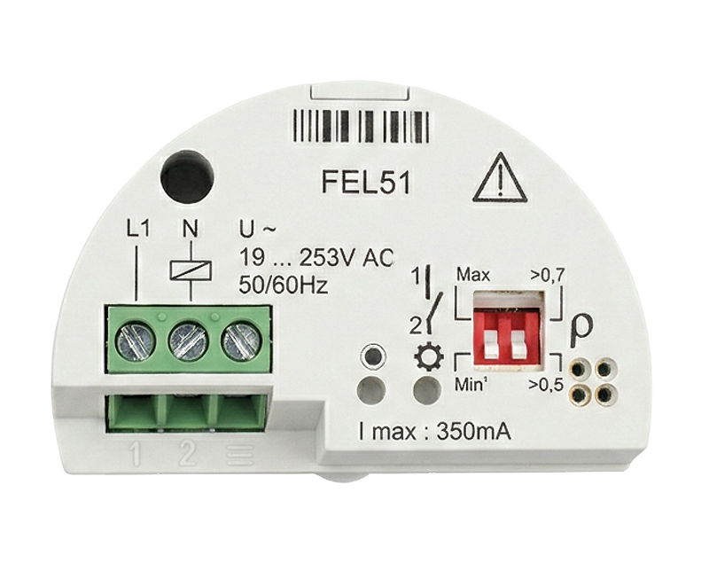 FEL51 — دراک تصویر نمای داخلی و قطعات الکترونیک اینسرت FEL51 مخصوص سیستمهای سطحسنجی مایعات صنعتی