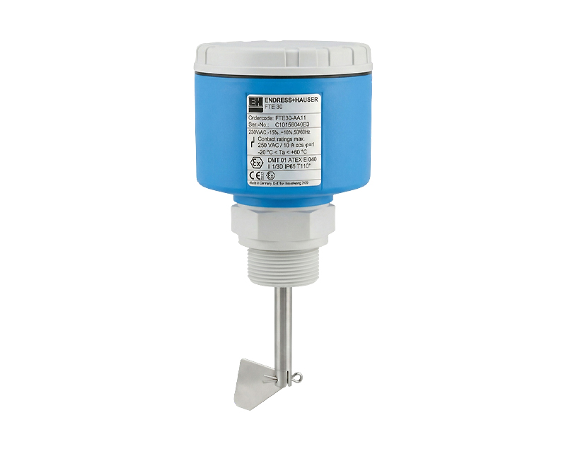 FTE30-E+H — دراک لول سوئیچ چرخشی Soliswitch FTE30 مناسب تشخیص سطح مواد جامد در سیلوهای صنعتی