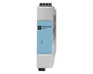 تصویر ترانسمیتر دمای Endress+Hauser مدل iTEMP TMT127 مناسب نصب روی ریل DIN برای سنسور Pt100 همراه با خروجی 4 تا 20 میلیآمپر و تأییدیههای ضدانفجار.