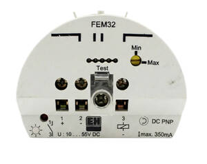 برد الکترونیکی اینسرت FEM32 اندرس هاوزر مخصوص سنسورهای Soliphant با خروجی PNP سه سیمه و ولتاژ ۵۵ ولت DC - موجود در فروشگاه دراک