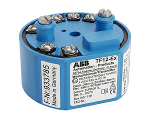 ترانسمیتر دمای دیجیتال ABB مدل TF12-EX با خروجی PROFIBUS PA و تاییدیه ضد انفجار جهت نصب در هد سنسور - موجود در فروشگاه دراک