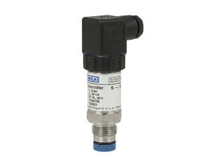 تصویر ترانسمیتر فشار WIKA S-11 با دیافراگم پیشانی صاف و اتصال فرآیندی استیل