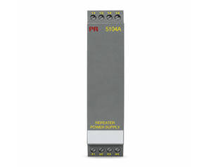 ماژول ریپیتر و منبع تغذیه PR Electronics 5104A برای ایزولاسیون و انتقال سیگنال آنالوگ در سیستم‌های ابزار دقیق صنعتی